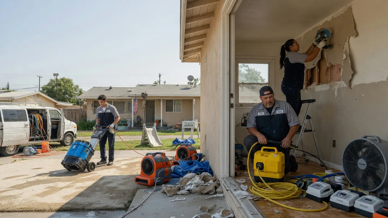 Water Damage Restoration in Deport, TX near me
